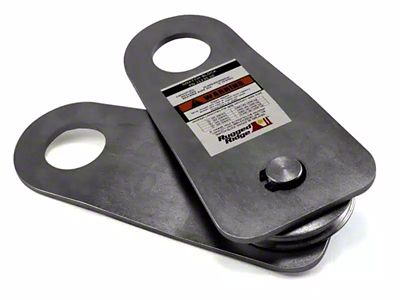 Rugged Ridge Snatch Block Pulley; 20,000 lb.
