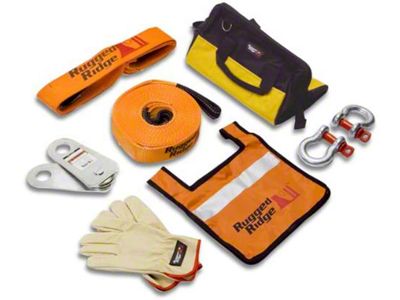 Rugged Ridge XHD Recovery Gear Kit; 20,000 lb.