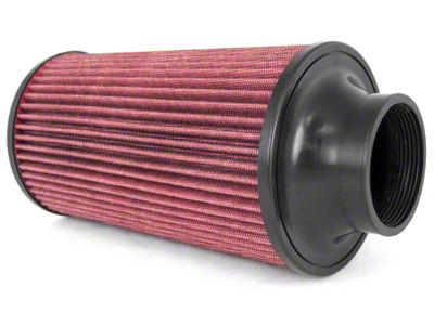 Rugged Ridge Cold Air Intake Filter; 77mm x 270mm (91-11 Jeep Wrangler YJ, TJ & JK)