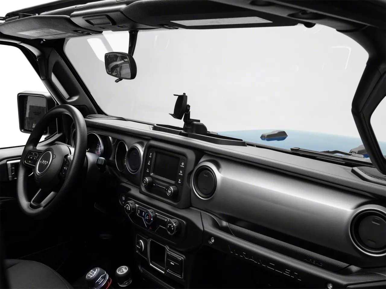 Rugged Ridge Jeep Wrangler Dash Multi-Mount System Kit with