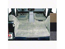 Rugged Ridge Deluxe Carpet Kit; Gray (76-95 Jeep CJ7 & Wrangler YJ)