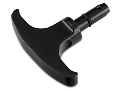 Rugged Ridge Oil Dipstick Handle; Black Aluminum (07-11 Jeep Wrangler JK)