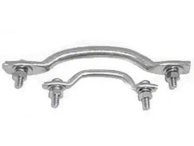Rugged Ridge Footman Loop Kit; Stainless Steel (87-95 Jeep Wrangler YJ)