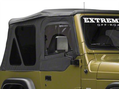 Rugged Ridge Door Skins; Black Denim (97-06 Jeep Wrangler TJ)