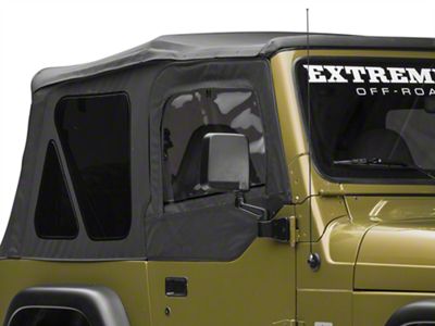 Rugged Ridge Door Skins; Black Diamond (97-06 Jeep Wrangler TJ)