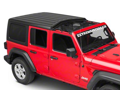 Rugged Ridge Front Hard Top Eclipse Sun Shade; Black (18-25 Jeep Wrangler JL)