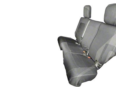 Rugged Ridge Elite Ballistic Rear Seat Cover; Black (07-18 Jeep Wrangler JK 4-Door)