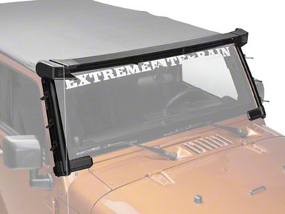 Rugged Ridge Elite Fast Track Windshield Light Bar (07-18 Jeep Wrangler JK)