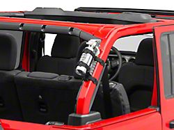 Rugged Ridge Elite Fire Extinguisher Holder (Universal; Some Adaptation May Be Required)