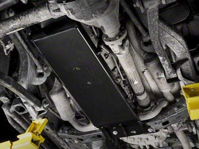 Rugged Ridge Engine and Transmission Skid Plate; Black (07-11 Jeep Wrangler JK)