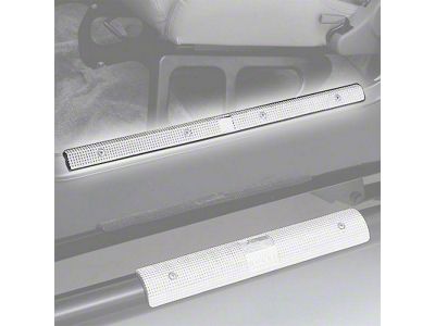 Rugged Ridge Door Entry Guards; Aluminum (97-06 Jeep Wrangler TJ)