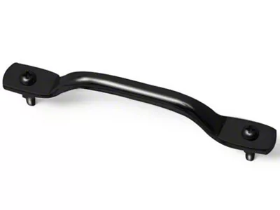 Rugged Ridge Short Footman Loop Kit; Black (66-95 Jeep CJ5, CJ7 & Wrangler YJ)