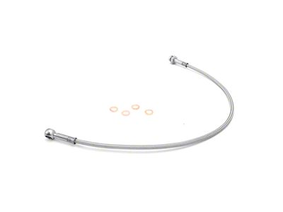 Rugged Ridge Brake Hoses; Front (87-95 Jeep Wrangler YJ)