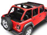 Rugged Ridge Front Eclipse Sun Shade; Black (18-23 Jeep Wrangler JL 4-Door)