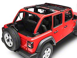Rugged Ridge Front Eclipse Sun Shade; Black (18-26 Jeep Wrangler JL 4-Door)