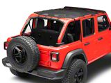 Rugged Ridge Full-Length Eclipse Sun Shade; Black (18-26 Jeep Wrangler JL 4-Door)