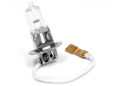 Rugged Ridge 100W Halogen Off Road Light Bulb; H3 (66-25 Jeep CJ5, CJ7, Wrangler YJ, TJ, JK & JL)
