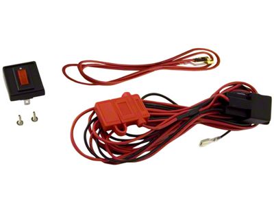 Rugged Ridge Light Installation Wiring Harness Kit for Three HID Off-Road Lights