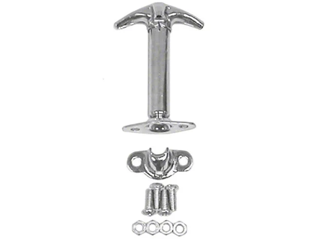 Rugged Ridge Jeep Wrangler Hood Catches; Chrome 11302.02 (76