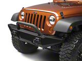 Rugged Ridge Over-Rider Hoop for Rugged Ridge XHD Front Bumpers Only; Textured Black