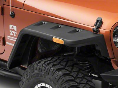 Rugged Ridge Hurricane Fender Flares; Smooth; EU Compliant (07-18 Jeep Wrangler JK)