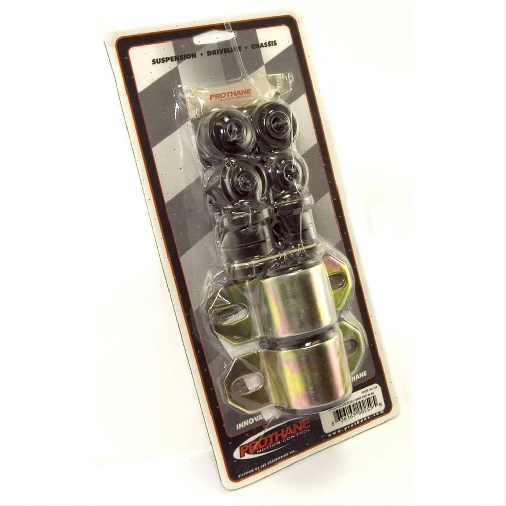 Rugged Ridge 1-805BL Black Polyurethane Shackle Bushing Kit (Pair)