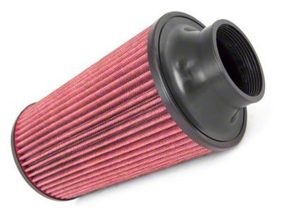 Rugged Ridge Cold Air Intake Filter; 70mm x 270mm (91-01 Jeep Cherokee XJ)