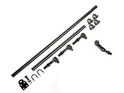 For 1984-2001 Jeep Cherokee XJ Steering Crossover Kit Black Baron