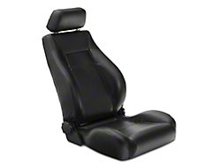 Rugged Ridge XHD Ultra Reclining Front Seat; Black (84-01 Jeep Cherokee XJ)