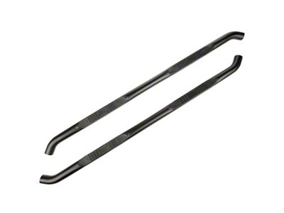 Rugged Ridge 3-Inch Round Side Step Bars; Textured Black (20-25 Jeep Gladiator JT)