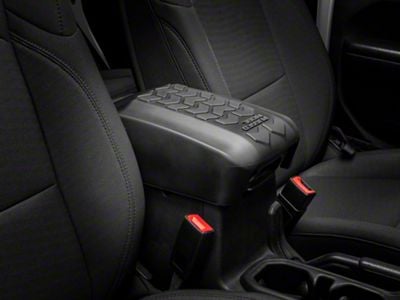 Rugged Ridge All-Terrain Center Console Cover; Black (20-25 Jeep Gladiator JT)
