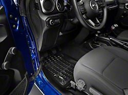 Rugged Ridge All-Terrain Front Floor Liners; Black (20-24 Jeep Gladiator JT)