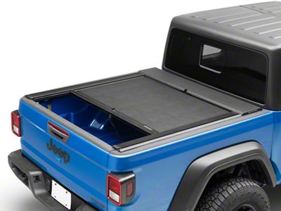 Rugged Ridge Armis Retractable Locking Bed Cover with Max Track (20-25 Jeep Gladiator JT)