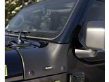 Rugged Ridge Body Armor Cowl Guard; Black (20-26 Jeep Gladiator JT)