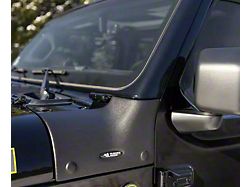 Rugged Ridge Body Armor Cowl Guard; Black (20-26 Jeep Gladiator JT, Excluding Mojave)