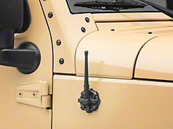 Rugged Ridge Elite Antenna Base with 6-Inch Reflex Antenna (20-23 Jeep Gladiator JT)