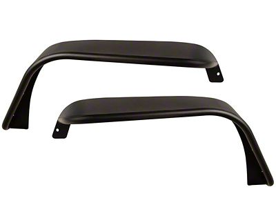 Rugged Ridge HD Steel Tube Fender Flares; Front (20-25 Jeep Gladiator JT)