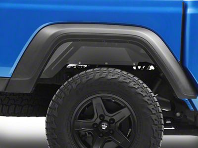 Rugged Ridge Inner Fender Liners; Rear (20-25 Jeep Gladiator JT)