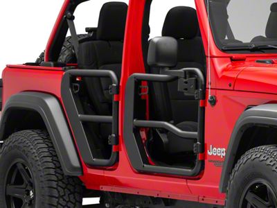 Rugged Ridge Fortis Rear Tube Doors (20-25 Jeep Gladiator JT)