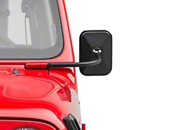 Rugged Ridge Rectangular Trail Mirrors (20-24 Jeep Gladiator JT)