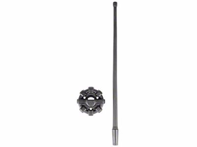 Rugged Ridge Reflex Antenna with Base; 15-Inch (20-23 Jeep Gladiator JT)