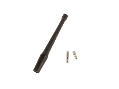 Rugged Ridge Reflex Stubby Antenna; 6-Inch (20-23 Jeep Gladiator JT)