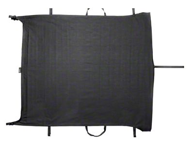 Rugged Ridge Savannah Brief Top; Black Diamond (20-25 Jeep Gladiator JT)