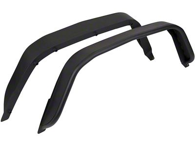 Rugged Ridge Steel Tube Fender Flares; Rear (20-25 Jeep Gladiator JT)
