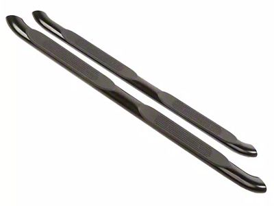 Rugged Ridge 4-Inch Tubular Side Step Bars; Gloss Black (11-21 Jeep Grand Cherokee WK2, Excluding SRT & Trailhawk)