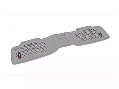 Rugged Ridge All-Terrain Rear Floor Liner; Gray (05-10 Jeep Grand Cherokee WK)