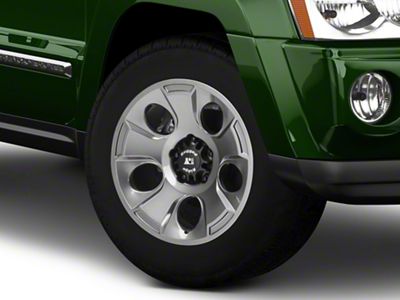 Rugged Ridge Drakon Gunmetal Gray Wheel; 18x9; -12mm Offset (05-10 Jeep Grand Cherokee WK)