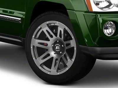 Rugged Ridge XHD Gunmetal Gray Wheel; 20x9; -12mm Offset (05-10 Jeep Grand Cherokee WK)
