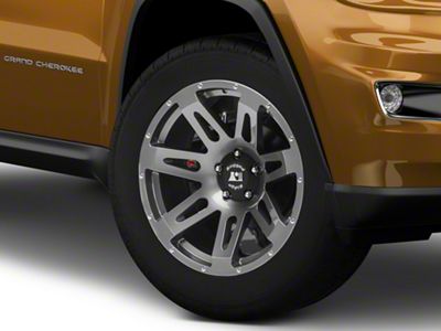 Rugged Ridge XHD Gunmetal Gray Wheel; 20x9; -12mm Offset (11-21 Jeep Grand Cherokee WK2)