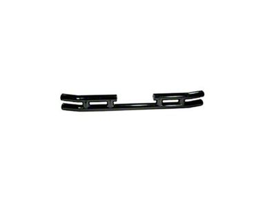 Rugged Ridge 3-Inch Double Tube Rear Bumper; Textured Black (66-86 Jeep CJ5 & CJ7)